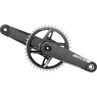 Sram crankstel "force 1 xplr e1". krg force xplr e1 42z 172,5mm wide dub - thumbnail