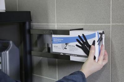 Producten/wandhouder voor wegwerphandschoenen