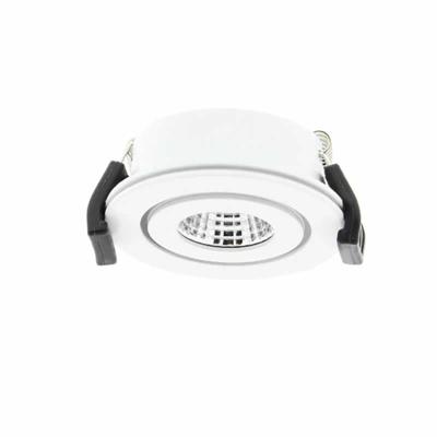 Klemko Venice LED-inbouwspot wit 3,3W 300 lumen COB LED 2700K 863735