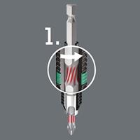 Wera Bit-Check 10 PZ BiTorsion 2 05347153001 Bitset 10-delig Kruiskop Pozidriv Bitset - thumbnail