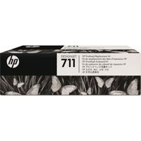 HP Printkop 711 Origineel Zwart, Cyaan, Magenta, Geel C1Q10A - thumbnail