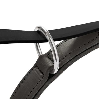 HUNTER Verstelbare hondenlijn Wolmar, zwart/grijs, Maat: 19/200