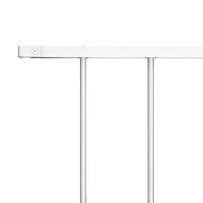 Hekpaneel 1,7x1,25 m gepoedercoat staal wit Hekpaneel 1,7x1,25 m gepoedercoat staal wit
