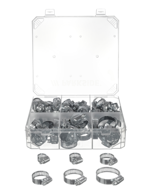 PARKSIDE Set ringen, krimpkousen of slangklemmen (Slangklemmen)