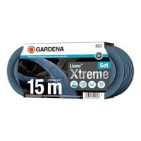 GARDENA textielslang liano xtreme 15 m set (donkergrijs/oranje) - thumbnail