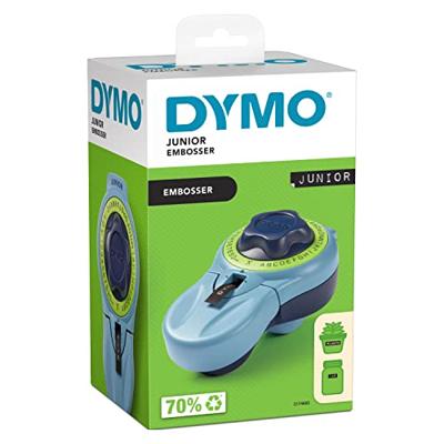 Lettertang dymo junior embossing blauw Lettertang dymo junior embossing blauw