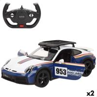 Politiewagen op Afstandsbediening Porsche 33 X 12 X 11 CM (2 Stuks) - thumbnail