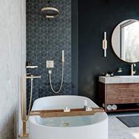 Hansgrohe Metropol Staande badmengkraan Brushed Bronze - thumbnail