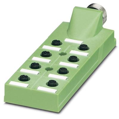 Phoenix Contact SACB-8/ 8-L-M23 180 1692718 Passieve sensor/actorbox M12-verdeler met kunststof schroefdraad 1 stuk(s) Phoenix Contact SACB-8/ 8-L-M23 180 1692718 Passieve sensor/actorbox M12-verdeler met kunststof schroefdraad 1 stuk(s)