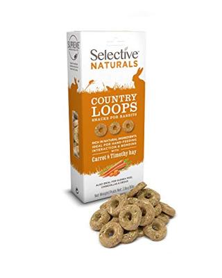Supreme Petfoods Country Loops met wortel voor kleine dieren, 2 stuks