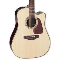 Takamine P5DC elektrisch-akoest. dreadnought westerngitaar cutaway naturel - thumbnail