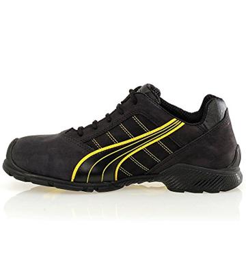Puma Veiligheidsschoen | maat 41 zwart/geel | S3 SRC EN ISO 20345 | nubuckleer | 1 stuk - 64.271.0-41 64.271.0-41 - thumbnail