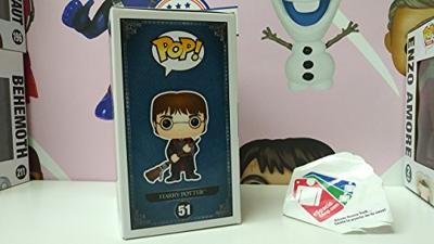 Harry Potter Funko Pop Vinyl Figure: Harry Potter with Firebolt & Feather