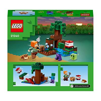 LEGO Minecraft - Het Moerasavontuur Constructiespeelgoed