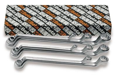 Beta 8-delige set ringsleutels, diep gebogen(art. 90AS) 90AS/8 - 000900298 Beta 8-delige set ringsleutels, diep gebogen(art. 90AS) 90AS/8 - 000900298