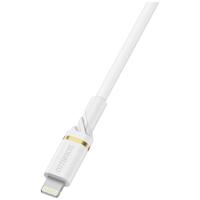 OtterBox Versterkte USB-C naar Lightning Cable, MFi Certified, snellaadkabel voor iPhone en iPad, ultrarobuust, buig- en buigzaam getest, 1m, Wit - thumbnail