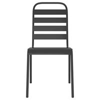 3-delige Tuinset staal antracietkleurig - thumbnail