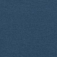 Bedframe met LED zonder matras 90x200 cm stof blauw - thumbnail