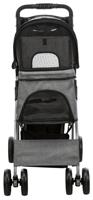 Trixie hondenbuggy grijs 47x80x100 cm tot 15 kg - thumbnail