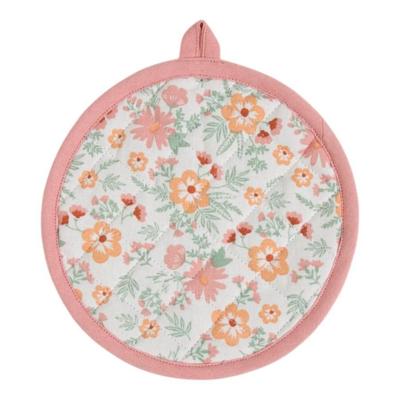 Freddie Pannenlap Onderzetter Rond Roze 20 Cm