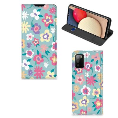 Samsung Galaxy M02s | A02s Smart Cover Flower Power Samsung Galaxy M02s | A02s Smart Cover Flower Power