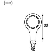 Paulmann 95480 230V-railsysteemcomponenten Eindstuk Wit - thumbnail