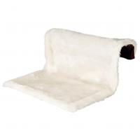 Trixie radiatorhangmat pluche / velours creme / bruin - thumbnail