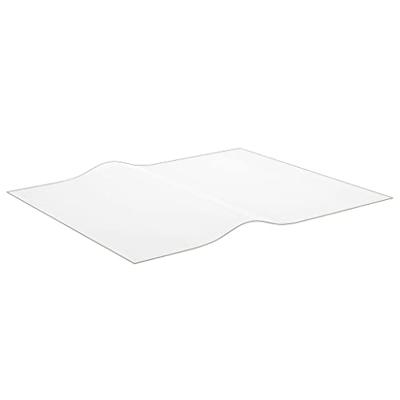 Tafelbeschermer 100x90 cm 2 mm PVC transparant Tafelbeschermer 100x90 cm 2 mm PVC transparant