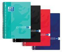 Collegeblok Oxford School A4+ lijn 23-gaats 160 pagina's 80gr assorti - thumbnail
