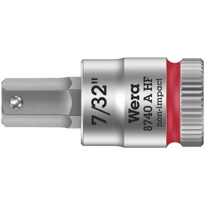 Wera 8740 A HF Binnenzeskant Zyklop Bitdop met 1/4"-aandrijving met vasthoudfunctie, 7/32" - 1 stuk(s) - 05003387001
