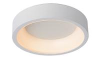 Lucide TALOWE LED - Plafonnière - Ø 30 cm - LED Dimb. - 1x20W 3000K - Wit - thumbnail