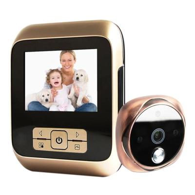 M530 3 0 inch TFT display 3.0 MP camera video digitale deur viewer ondersteuning TF-kaart (32GB Max) & infrarood nachtzicht (brons)