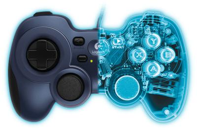 Logitech Gaming F310 Controller Gamepad PC Blauw