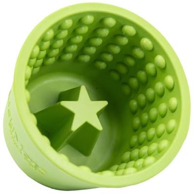 LickiMat® Likbak Yoggie Pot, green LickiMat® Likbak Yoggie Pot, green