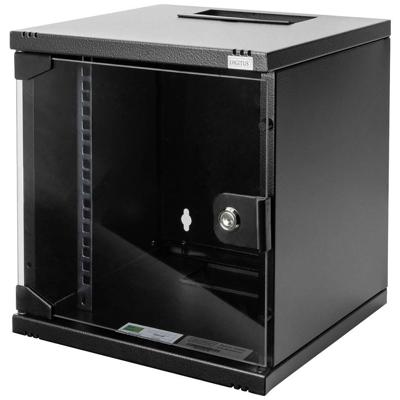 Digitus DN-10-06U-B 10inch-wandkast 6 HE Zwart (RAL 9005)