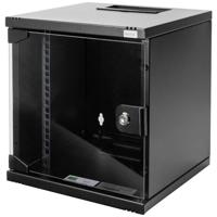 Digitus DN-10-06U-B 10inch-wandkast 6 HE Zwart (RAL 9005) - thumbnail