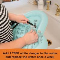 BABY EINSTEIN - JANET - Grote watermat voor baby meisjes, sensorisch en ontwikkelingsgericht spel, opblaasbaar, gemakkelijk schoon te maken, opvouwbaar, 0M+ - thumbnail