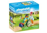PLAYMOBIL City Life   Patiënt in rolstoel (70193) - thumbnail