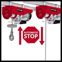 Einhell TC-EH 600 - Kabeltakel | 600 kg | 1050W - 2255150 2255150 - thumbnail