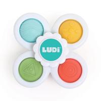 Koffer hanteerbare spelletjes - LUDI meerkleurig - thumbnail