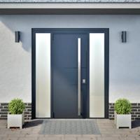 Plantenbakken 2 st 30x30x30 cm roestvrij staal - thumbnail