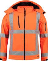 Tricorp soft shell jack RWS - Safety - 403003 - fluor oranje - maat S - thumbnail