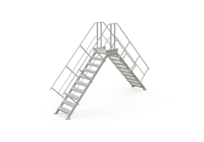 Altrex Overstapbordes - 45° hellingshoek - 10 treden - 224530