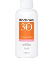 Biodermal Zonnemelk gevoelige huid SPF30 200 Milliliter - thumbnail