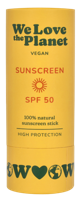 We Love The Planet Zonnebrand - stick - spf50 - vegan - 40g - thumbnail