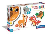 Clementoni mijn eerste puzzels - bosdieren - thumbnail