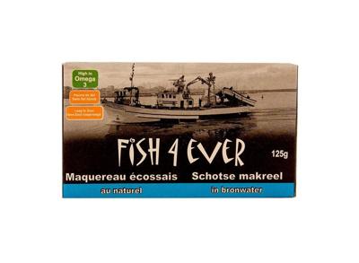 Schotse makreel bronwater 125 Gram