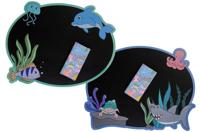 Duckiez Krijtbordje met krijt - onderwater wereld - thumbnail