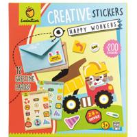 Ludattica stickers Creative Stickers Happy Workers 200 stuks - thumbnail