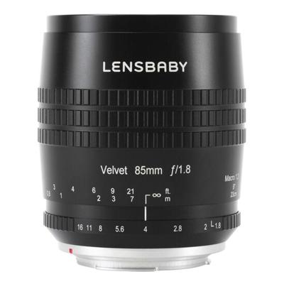 Lensbaby Velvet 85 L-mount zwart Lensbaby Velvet 85 L-mount zwart
